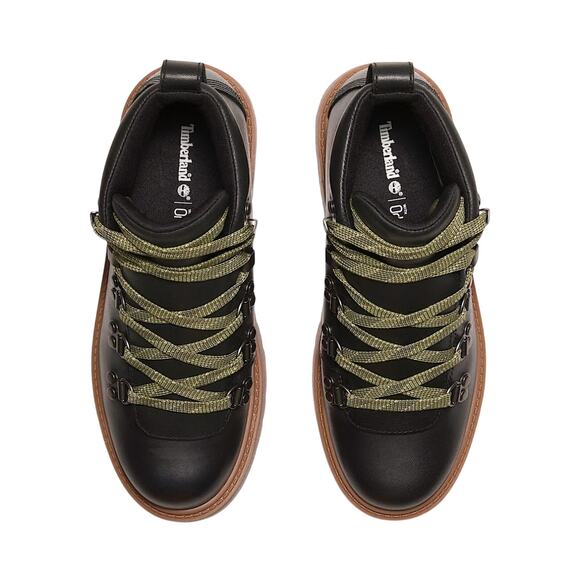 Timberland Women's Stone Street Mid Lace-Up Platform Black Hiker - Size: 9.5 - Picture 2 of 9